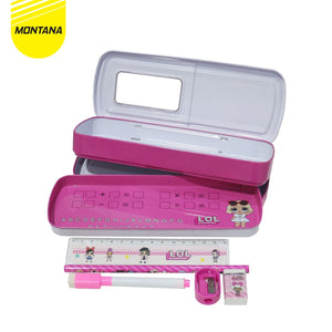 MONTANA Kotak Pensil Pencil Case Study Set Tempat Alat Tulis 3323