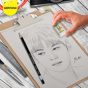 MONTANA Eraser / Penghapus Montana MWP-40/ 1 BOX 40 PCS