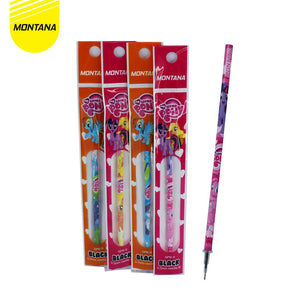 MONTANA Gel Pen Refill 0.5mm 1 Box 24 Set Isi Pulpen Gel GPR-11PONY