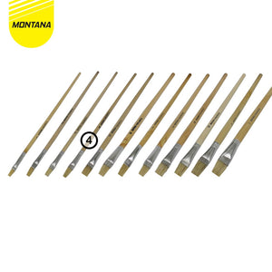MONTANA Brush Kuas Cat Air Lukis 32 cm Watercolor Brush Acrylic Nylon BRW-4/Box