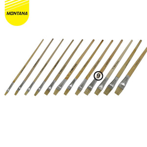 MONTANA Brush Kuas Cat Air Lukis 33 cm Watercolor Brush Acrylic Nylon BRW-9/Box