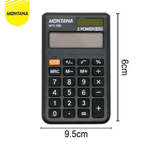 MONTANA Kalkulator 2 Power 8 Digit Electronic Calculator Big Display MTC-200