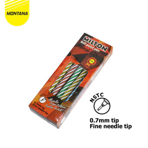 MONTANA Pulpen Pena 0.7mm Ballpoint Pen Alat Tulis Milton 121 / Direct Fill
