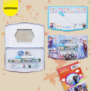 MONTANA Kotak Pensil Pencil Case Study Set Tempat Alat Tulis PC-2218