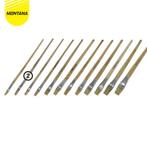 MONTANA Brush Kuas Cat Air Lukis 31.8 cm Watercolor Brush Acrylic Nylon BRW-2/Box