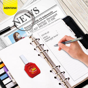 MONTANA Fluid Correction Pen Cairan Koreksi Tipe X Penghapus Cair OL-02/Retail