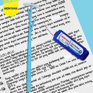 MONTANA Fluid Correction Pen Cairan Koreksi 12ml Quick Dry Tipe X Penghapus Cair OL-1/Retail