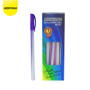 MONTANA Bundling Pulpen Pena Lilin 0.7mm 3 Lusin Ballpoint Direct Fill 121 + 921 KING + 121 ST