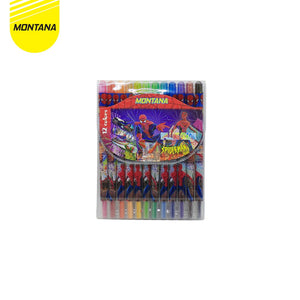 MONTANA Twist Crayon / Krayon Putar Montana T-TC1 / 12 Warna / Colors