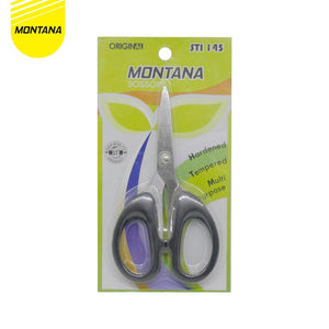 MONTANA Scissors Gunting Stainless Steel Multipurpose Kuat Tajam Anti Karat STI-145/Retail