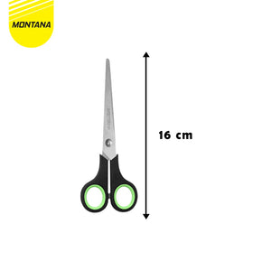 MONTANA Scissors Gunting Stainless Steel 16 Cm Multipurpose Kuat Tajam Anti Karat STL-560/Retail