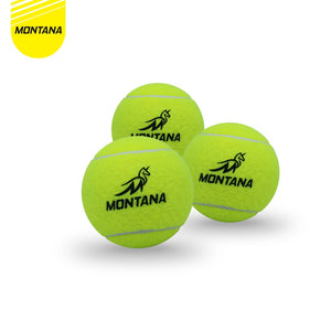 MONTANA Bola Tenis 3 Pcs Rebound 0.95-1.10 Tennis Ball Sport Bola Kasti TTB-3