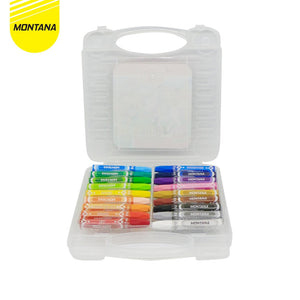 MONTANA Oil Pastel Krayon Minyak 18 Warna Water Resistant Alat Mewarnai TOP-18