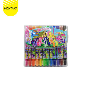 MONTANA Twist Crayon / Krayon Putar Montana T-TC1 / 12 Warna / Colors