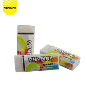 MONTANA Pensil 2B Pencils + Spidol Marker MP-888 + Serutan Sharpener + Penghapus Eraser