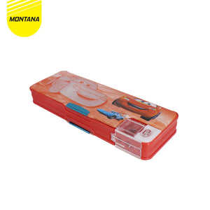 MONTANA Kotak Pensil Pencil Case Study Set Tempat Alat Tulis PC-8011