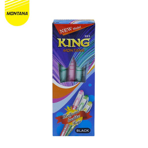 MONTANA Bundling Pulpen Pena Lilin 0.7mm 3 Lusin Ballpoint Direct Fill 121 + 921 KING + 121 ST