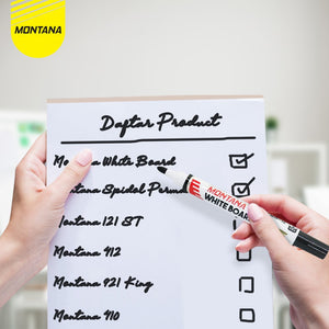 MONTANA Spidol Papan Tulis Medium Whiteboard Marker Bullet Tip MW-12 Retail