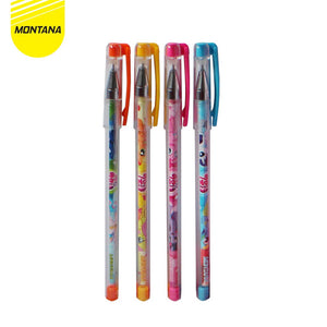 MONTANA Pulpen Pena Gel 0.5mm 12 Pcs Ballpoint Pen Ink Alat Tulis 410 C