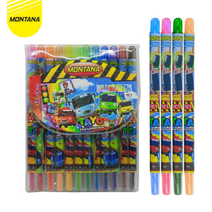 MONTANA Twist Crayon / Krayon Putar Montana T-TC1 / 12 Warna / Colors