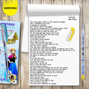 MONTANA Pulpen Pena Gel 0.5mm 12 Pcs Ballpoint Pen Ink Alat Tulis 410 C