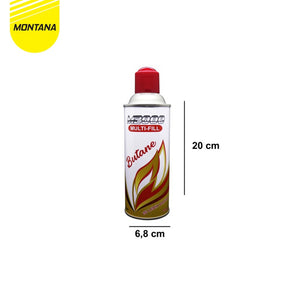 MONTANA Refill Korek Api Gas Lighter 235g Modern Contemporary FRL-001