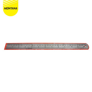MONTANA Penggaris Besi Stainless 30 Cm Ruler Multifungsi RT-30S/Retail