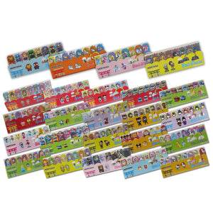MONTANA Paket Bermain Sticky Note Kertas Memo Tempel 3 Pak Stick Marker Motif Random 211H+212+213