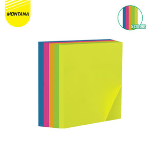 MONTANA Sticky Note Kertas Memo Tempel 100 Sheet Notes Papers Mix Warna TSN76X76