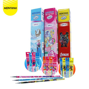 MONTANA Gel Pen Refill 0.5mm 1 Box 24 Set Isi Pulpen Gel GPR-11PONY