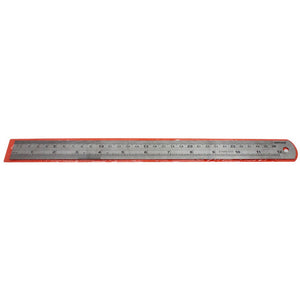 MONTANA Penggaris Besi Stainless 30 cm 12 Pcs Steel Ruler Garisan RT-30S
