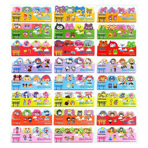MONTANA Paket Bermain Sticky Note Kertas Memo Tempel 3 Pak Stick Marker Motif Random 211H+212+213