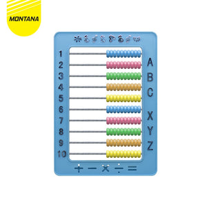 MONTANA Abacus Sempoa Alat Belajar Hitung 10 Baris Learning Tools for Counting TSP-03
