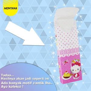MONTANA Kotak Pensil Pencil Case Study Set Tempat Alat Tulis UF-01 Retail