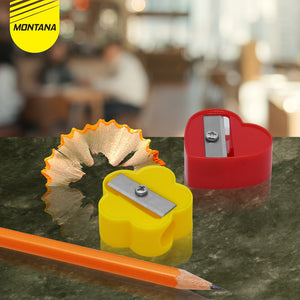 MONTANA Rautan Peraut Pensil 24 Pcs Pencil Sharpener Serutan TSB-24