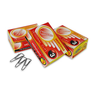 MONTANA Gunting Stainless + Highlighter + Tipe-X + 1 Box Ballpoint + Paper Clip Kertas