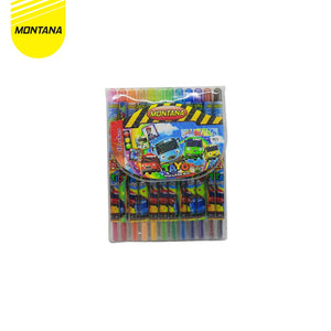 MONTANA Twist Crayon / Krayon Putar Montana T-TC1 / 12 Warna / Colors