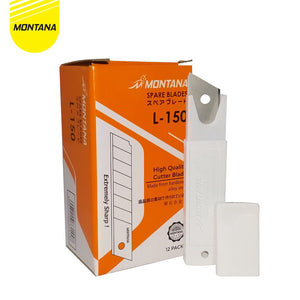 MONTANA Cutter Isi Pisau Pemotong Blade Knife Cutting Blade Refill Serbaguna L-150 1/Refill