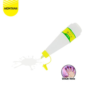 MONTANA Glue Lem Povinal Sedang 75ml Liquid Adhesive Untuk Slime Serbaguna TG-112/Box