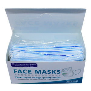 MONTANA Masker Medis 3Ply 1 Box 50 Pcs High Quality Face Mask Earloop Disposable