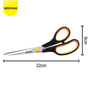 MONTANA Scissors Gunting Stainless Steel 22 Cm Multipurpose Kuat Tajam Anti Karat STL-185/Retail