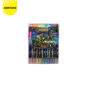 MONTANA Twist Crayon / Krayon Putar Montana T-TC1 / 12 Warna / Colors