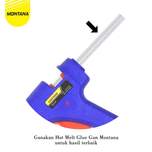 MONTANA Glue Stick Refill Isi Lem Bakar Tembak 20 Watt Perekat Serbaguna TLG-02/Box