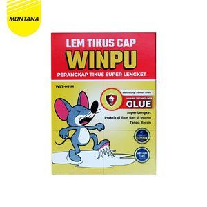 MONTANA X WINPU Lem Perangkap Tikus Single Pack Super Lengket Rat Glue Tidak Beracun