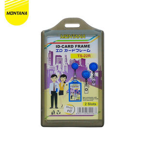 MONTANA Montana Casing Id Card Holder 2 Muka Lentur - Bening (Pak isi 5 pcs)