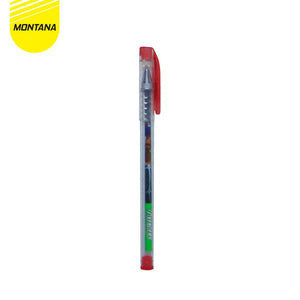 MONTANA Pulpen Pena Gel 0.5mm 12 Pcs Ballpoint Pen Alat Tulis 411 C-ROBOT