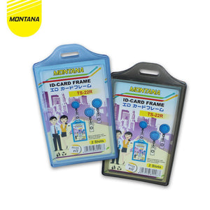MONTANA Montana Casing Id Card Holder 2 Muka Lentur - Bening (Pak isi 5 pcs)