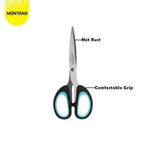 MONTANA Scissors Gunting Stainless Steel 20.5 Cm Multipurpose Kuat Tajam Anti Karat STL-580/Retail