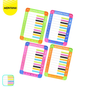 MONTANA Abacus Sempoa Alat Belajar Hitung 10 Baris Learning Tools for Counting TSM-01