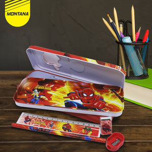 MONTANA Kotak Pensil 21x8.2x3 Cm Pencil Case Study Set Tempat Alat Tulis 4318